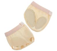 Kisangel 1Pair Ballet Forefoot Cushions Elastic Half Sole Dance Shoes S for Yoga Modern Dance and Ballet Skin Color Five Design for Secure Fit