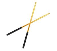 Kisangel 1Pair Drumsticks Aluminum Alloy Percussion Sticks for Adult Drumming Practice Versatile Jazz Instrument Supplies Enhanced Striking Force for Various Drum Types