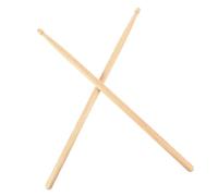 Kisangel 1pair Walnut Drumsticks Drumsticks for Drummer Practice Pad Drumming Drums Percussion Instruments