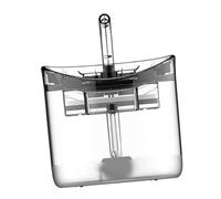 Kisangel 1pc Auto Cycle Pet Water Fountain Dispenser for Cats and Dogs Transparent Design Uk and Easy to Clean for Busy Pet Owners