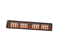 Kisangel 1pc Chinese Bead Abacus Educational Arithmetic for Students Accountants Section Mental Math Practical Use