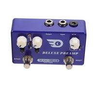 Kisangel 1Pc Mini Guitar Effector Overload Effect Pedal Professional Guitar Accessory Compact Design for Home and Outdoor Use Blue
