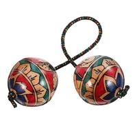 Kisangel 1pc One Handed Hand Painted Rhythm Ball Instrument for Drumming Musical Play Comfortable for All Ages for Drummers Musicians