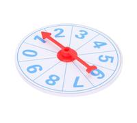 Kisangel 1Pc Portable Prize Wheel for Draw Games Spinning Turntable for Educational Fun for Parties Classrooms and Events Lightweight and Easy to Carry