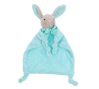 Kisangel 1pc Rabbit Shaped Towel Plush Comforting Doll for Newborns for Skin Shower
