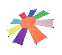 Kisangel 1Pc Rainbow Umbrella Game for Physical Training Plaything Enhance Coordination Reflexes Fun Outdoor Activity for Family Bonding Sensory Development