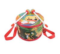 Kisangel 1Set Dual Sided Drum Set Educational Percussion Instruments for Wooden Drum Kit for Home School Kindergarten Play