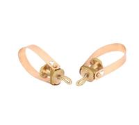 Kisangel 1set Erhu String Adjusters Copper Fine Tuners for Easy Adjustment Durable and Practical Erhu Parts User Friendly Design for Improved Sound Safe and Efficient Tuning Tools 2pcs