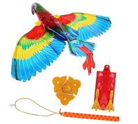 Kisangel 1Set Flying Parrot Cat Interactive Simulation Bird for Indoor Cats with Fun Design Engaging Pet Exercise for Longevity