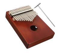 Kisangel 1Set Keys Kalimba Thumb Piano Portable Musical Instrument for Beginners Hand Polished Design Lightweight Easy to Carry for Music Lovers