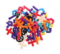 Kisangel 1set Pipe Interlocking Educational Toy Building Blocks for Diy Pipeline Construction Enhances Imagination Motor Skills for Birthdays Learning Activities