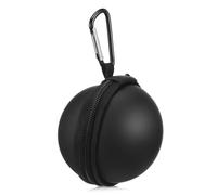 Kisangel 2 Hole Yo-yo Storage Box Eva Carrying Case Black Lightweight Convenient to Carry Protective Yo-yo Holder for Storage for Home and Party Use
