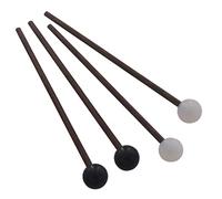 Kisangel 2 pairs Lightweight Tongue Drum Mallet of Durable Rubber Head Drumsticks for Percussion Practice for Beginners and Professionals Music