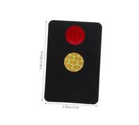 Kisangel 2 Pcs Traffic Light Changing Cards S Talent Show Halloween Party Decorations Family Fun Prank Gadgets for Travel Games and Performances