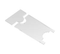 Kisangel 2 Sets Acrylic Wall Spacers for Sofas and Beds - Fire Risk Preventer Couch Stoppers with 3" Width for Furniture Protection and Anti-Collision Wall Padding