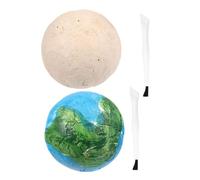 Kisangel 2 Sets Planet Gems Digging Kit for Educational Stem Archeology Moon Earth Simulation Excavation DIY Playset for Learning and Discovery