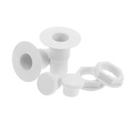 Kisangel 2 Sets Plastic Drain Hole Plugs for Freezers Refrigerator Drain Stoppers Efficient Sealing Drainage Replacement for Chest and Upright Freezer Maintenance