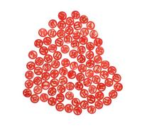 Kisangel 2 Sets Wooden Number Chess for Board Games Replacement Pawns for Bingo Game Accessories Portable Small