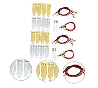 Kisangel 2 Sets Zinc Copper Strips DIY Fruit Battery Experiment Kit for Science Learning Engaging Educational Materials for Understanding Power Generation Principles