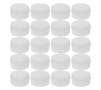 Kisangel 20 Pcs Infant Rattle Bell Inserts 2.0cm Flat Plastic Noise Makers for Baby Toys DIY Craft Accessories Replacement Parts for Toddler Hand Bells