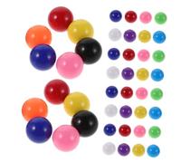 Kisangel 200PCS Plastic Replacement Marbles for Chinese Checkers Board Games Vibrant Color Balls for Educational Sorting Activities and Counting Skill Development
