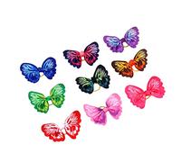 Kisangel 20pcs Elastic Pet Hair Bands with Multi Color Bows for Dogs and Cats Soft Comfortable Topknot Grooming Accessories Adjustable for Braids Tails and Dreadlocks