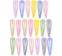 Kisangel 20pcs Lovely Hair Clips for Teen Cute Cream Iron Barrettes Lovely Shapes Lightweight and Hold Hair Well for Clothing Styles