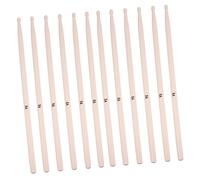 Kisangel 20pcs Maple Drumsticks for Musicians and Adults, Non-slip Synthetic Material with Good Working Performance, Professional Drum Sticks for Musical Instrument Accessories and Rhythm