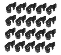 Kisangel 20pcs Pet Cage Clips Detachable Wire Fence Clamps with Smooth Edges for Secure Locking and Reinforced Stability Compatible with Cat Bird Dog Small Animal Cages