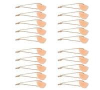 Kisangel 20Pcs Pet Lick Salt Blocks with Hanging Rope, Crystal Mineral Salt Bricks for Small Animals, Bunny, Goat, Deer, and Livestock Mineral, 50-70G Each