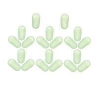 Kisangel 20pcs Plastic Fishing Bait Cage Shrimp Net Feeder Basket Removable Lure Holder for Outdoor River Use Scent-dispersing Trap for Crawfish Crab Fish