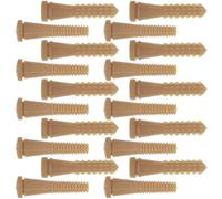 Kisangel 20pcs Rubber Chicken Plucker Fingers Poultry Hair Removal Sticks Lightweight and Stable Performance for Butcher Shops and Slaughter House Use