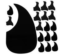 Kisangel 20pcs Self-adhesive Acoustic Guitar Pickguards Set for 41-inch Folk Guitars Waterdrop Bird Shape Pvc Scratch Protection Stickers for Strumming Defense