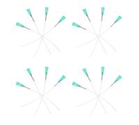 Kisangel 20pcs Silicone Bird Feeding Tubes for Birds and Parrots Parakeet Feeder Hose with Funnel End, Travel-friendly and Disease Risk Reducing Hand-feeding Tool for Home Use