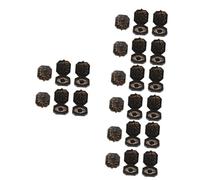 Kisangel 24 Pcs Pirate Captain Compass for Christmas Costume Props Realistic Nautical Plaything with Eco Friendly Steampunk Style Party Favors for Sailing Adventure