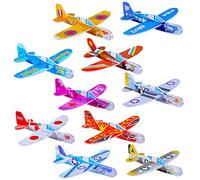 Kisangel 25Pcs Glider Airplanes Aircraft Models for Outdoor Fun for Parties and Classroom Activities for Throwing and Playing
