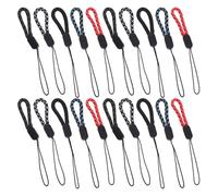 Kisangel 25pcs Small Handmade Phone Lanyards with Finger Ring Stylish Weaving Mobile Phone Straps for Cellphone Safety USB Flash Drive Keys Id Badge Secure Design
