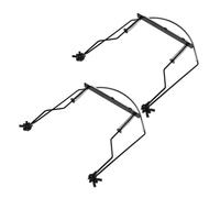 Kisangel 2pcs Adjustable Harmonica Neck Holder: Lightweight Portable Harmonica Rack For 10 Hole Diatonic Harp Musicians And Performers