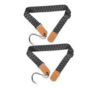 Kisangel 2pcs Adjustable Nylon Ukulele Strap Comfortable Lightweight Shoulder Strap for Adults Portable Musical Instrument Accessory for School Home Outdoors Use