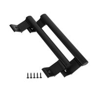 Kisangel 2pcs Aluminum Alloy Door Handles with Screws Sliding Barn Door Pulls for Kitchen Cabinets Wardrobe Closet Garage Stylish and Comfortable Grip