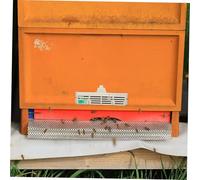 Kisangel 2pcs Beehive Entrance Screen Double Layer for Drone Control and Hive Protection Beekeeping Supplies for Safe Colony Growth
