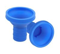 Kisangel 2pcs Blue Golf Ball Picker Upper with Ergonomic Grip Suction Cup Retriever Tool for Easy Ball Collection Practice Course and Driving Range