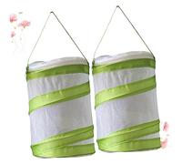 Kisangel 2pcs Boy Girl's Butterfly Cage Bug Catcher Kit Insect Hotels for Boys and Girls Portable Insect Enclosure Nature Exploration Toys