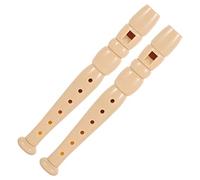 Kisangel 2pcs Boys and Girls Recorder Musical Instruments Plastic Clarinet for Beginners
