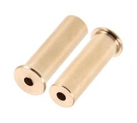 Kisangel 2pcs Brass Golf Balancing Weights Elegant Accessories for Iron Steel Shafts Compatibility Polished Brass Design for Casual Competitive Play