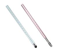 Kisangel 2pcs Capacitive Stylus Pen for Touch Screens Lightweight Ergonomic Design Precise Drawing and Writing for Tablets Smartphones and Laptops Instant Use Digital Pen