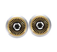 Kisangel 2pcs Cast Iron Wok Holder Heat Diffuser for Gas Stove Efficient Heat Management Grate for Even Cooking Metal Wok Stand for Kitchen Use Fire Dispenser