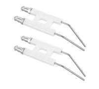 Kisangel 2pcs Ceramic Ignition Needle Stage Flame Projector Igniter with Precise Ignition Technology Metal and Ceramic Material Rapid Response for Theater and Celebratory Events