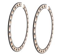 Kisangel 2Pcs Decorative Soundhole Edges for Classical Guitar Wood Soundhole Inlay Art Engraved Guitar Hole Decor Acoustic Instrument Accessories Suitable for Models