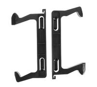 Kisangel 2pcs Door Hook Latch Microwave Oven Supplies Heat Resistant Enhanced User Experience Plastic Replacement Latch for Microwave Oven Kitchen Replacement